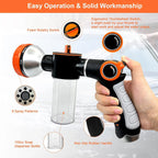 Pet Dog Shower Adjustable Mode High-pressure Sprayer Nozzle Hose Gun Cleaning Bath Water Foam Soap Foam Lance Sprayer Clean Tool