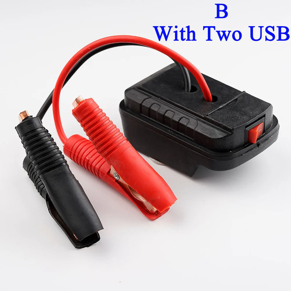 Car Emergency Starter for Makita Lithium Battery Booster Applicable to Converter Charger Emergence Start Accessories