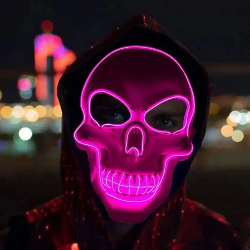 Halloween LED Skull Mask