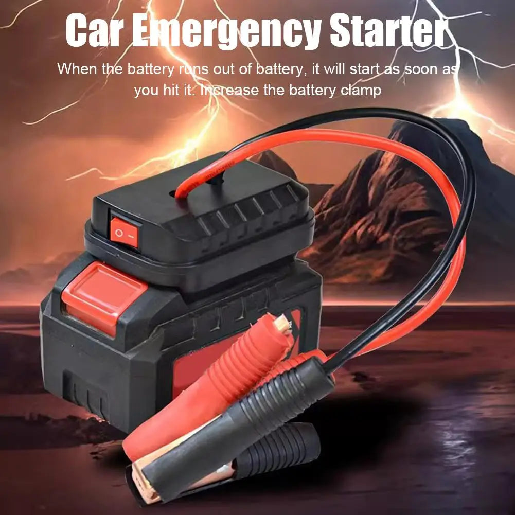 Car Emergency Starter for Makita Lithium Battery Booster Applicable to Converter Charger Emergence Start Accessories
