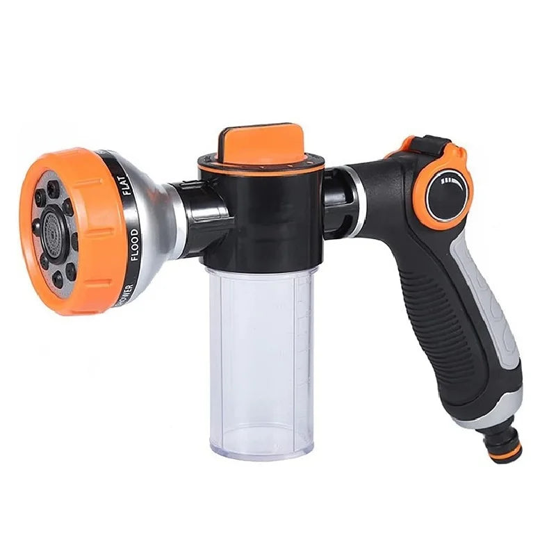 Pet Dog Shower Adjustable Mode High-pressure Sprayer Nozzle Hose Gun Cleaning Bath Water Foam Soap Foam Lance Sprayer Clean Tool