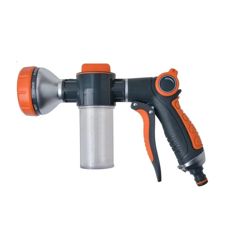Pet Dog Shower Adjustable Mode High-pressure Sprayer Nozzle Hose Gun Cleaning Bath Water Foam Soap Foam Lance Sprayer Clean Tool