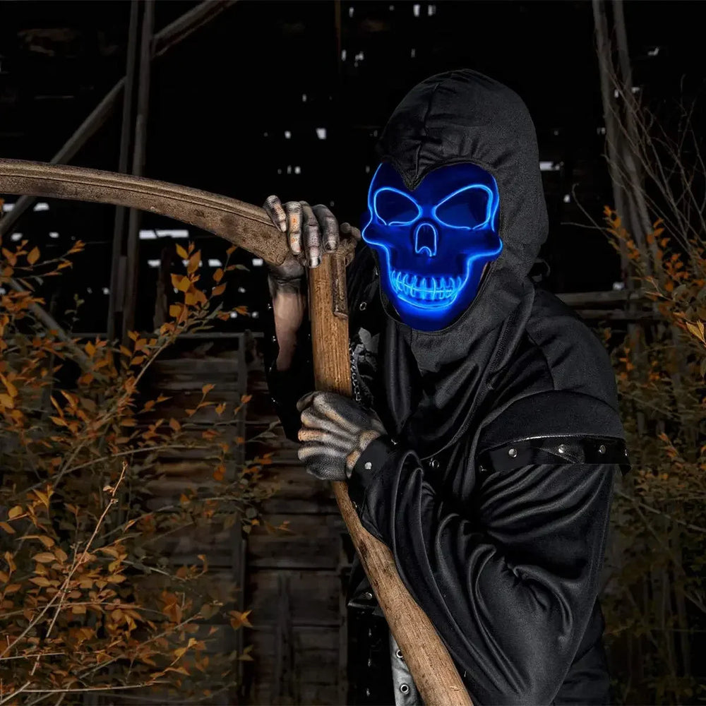 LED Skull Mask Ansicht